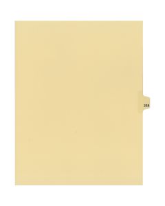 Onglets juridique Indiv Lettre 238 Coupe 25 C-Chamois