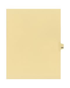 Onglets juridique Indiv Lettre 239 Coupe 25 C-Chamois