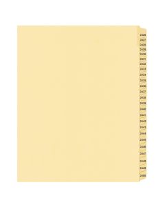 Onglet juridique Jeux Lettre 2426-2450 Coupe25 Chamois