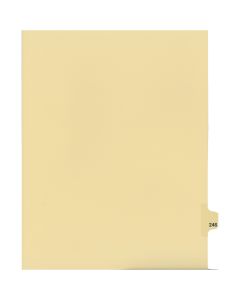 Onglets juridique Indiv Lettre 246 Coupe 25 C-Chamois