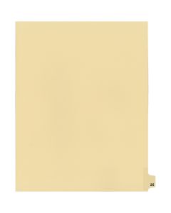 Litigation Tab Dividers *c* Buff #25
