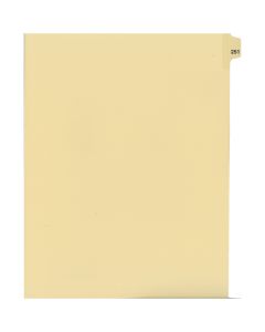 Litigation Tab Dividers *c* Buff #251