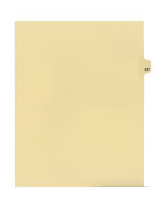 Litigation Tab Dividers *c* Buff #257