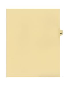 Litigation Tab Dividers *c* Buff #259