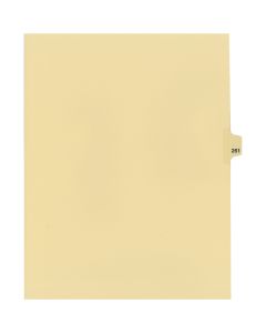 Litigation Tab Dividers *c* Buff #261
