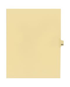 Litigation Tab Dividers *c* Buff #263