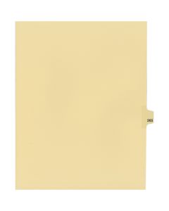 Litigation Tab Dividers *c* Buff #265