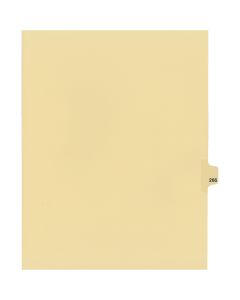 Litigation Tab Dividers *c* Buff #266