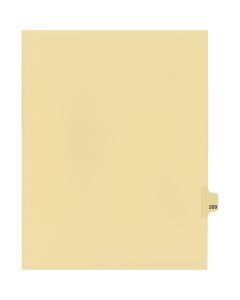 Litigation Tab Dividers *c* Buff #269