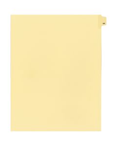 Litigation Tab Dividers *c* Buff "AA"  26th Cut