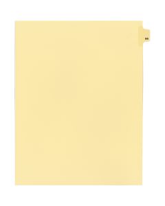 Litigation Tab Dividers *c* Buff "BB"  26th Cut