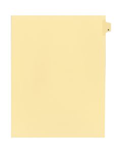 Litigation Tab Dividers *c* Buff "B"   26th Cut