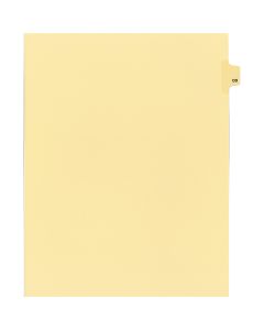 Litigation Tab Dividers *c* Buff "DD"  26th Cut