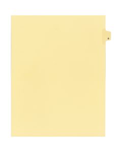 Litigation Tab Dividers *c* Buff "D"  26th Cut