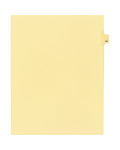 Litigation Tab Dividers *c* Buff "EE"  26th Cut