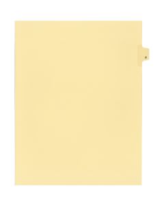 Litigation Tab Dividers *c* Buff "E"   26th Cut
