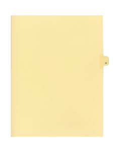 Litigation Tab Dividers *c* Buff "JJ"  26th Cut
