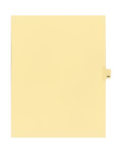 Litigation Tab Dividers *c* Buff "MM"  26th Cut