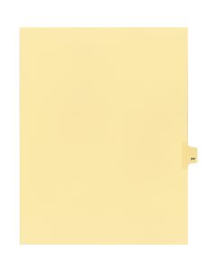 Litigation Tab Dividers *c* Buff "PP"  26th Cut