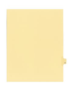 Litigation Tab Dividers *c* Buff "R"   26th Cut