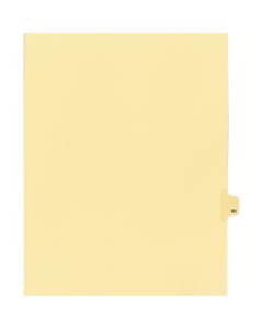 Litigation Tab Dividers *c* Buff "RR"  26th Cut