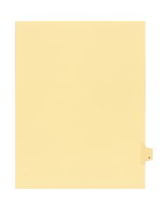 Litigation Tab Dividers *c* Buff "T"  26th Cut