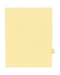 Onglets juridique Indiv Lettre "TT" Coupe 26 C-Chamois