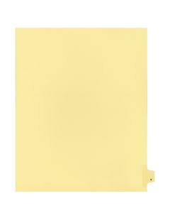 Litigation Tab Dividers *c* Buff "Y"   26th Cut