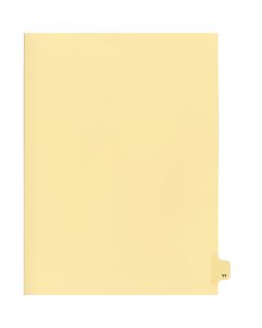 Onglets juridique Indiv Lettre "YY" Coupe 26 C-Chamois