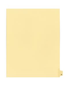 Onglets juridique Indiv Lettre "ZZ" Coupe 26 C-Chamois