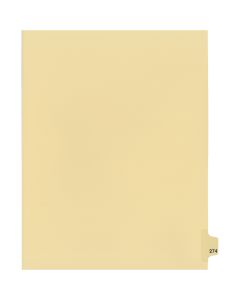 Onglets juridique Indiv Lettre 274 Coupe 25 C-Chamois