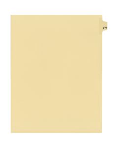 Onglets juridique Indiv Lettre 277 Coupe 25 C-Chamois