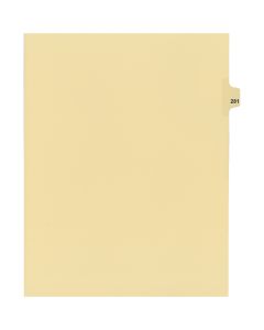 Onglets juridique Indiv Lettre 281 Coupe 25 C-Chamois