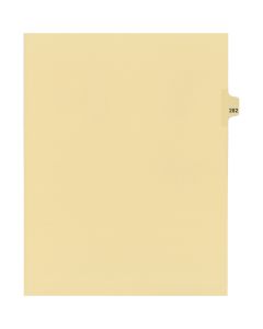 Onglets juridique Indiv Lettre 282 Coupe 25 C-Chamois