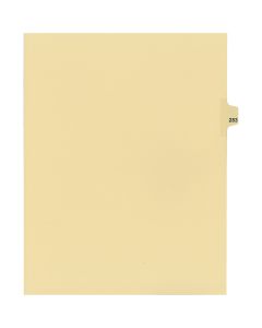 Onglets juridique Indiv Lettre 283 Coupe 25 C-Chamois