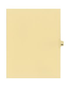 Onglets juridique Indiv Lettre 288 Coupe 25 C-Chamois