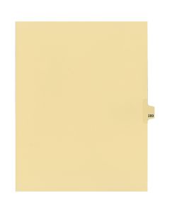 Onglets juridique Indiv Lettre 289 Coupe 25 C-Chamois