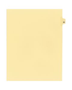 Onglets juridique  Indiv Lettre 29 Coupe 25 C-Chamois