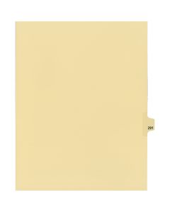 Onglets juridique Indiv Lettre 291 Coupe 25 C-Chamois