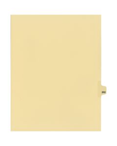 Onglets juridique Indiv Lettre 292 Coupe 25 C-Chamois