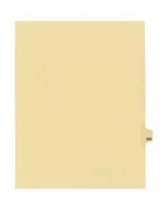 Onglets juridique Indiv Lettre 293 Coupe 25 C-Chamois