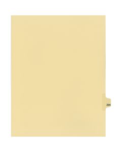 Onglets juridique Indiv Lettre 294 Coupe 25 C-Chamois