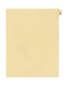 Litigation Tab Dividers *c* Buff #301