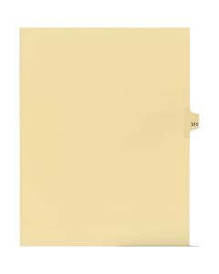 Litigation Tab Dividers *c* Buff #311