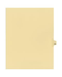 Litigation Tab Dividers *c* Buff #315