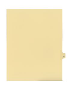 Litigation Tab Dividers *c* Buff #317