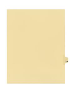 Litigation Tab Dividers *c* Buff #318