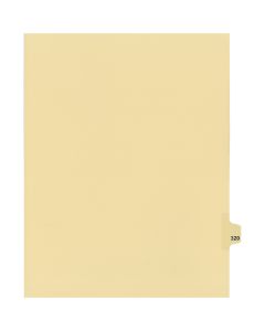 Litigation Tab Dividers *c* Buff #320