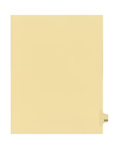 Litigation Tab Dividers *c* Buff #323