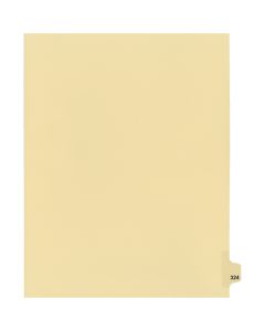 Litigation Tab Dividers *c* Buff #324
